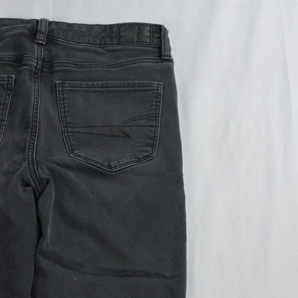American Eagle 8 Short Super Hi Rise Jegging‎ Cozy Next Level Denim Jeans - Picture 5 of 7
